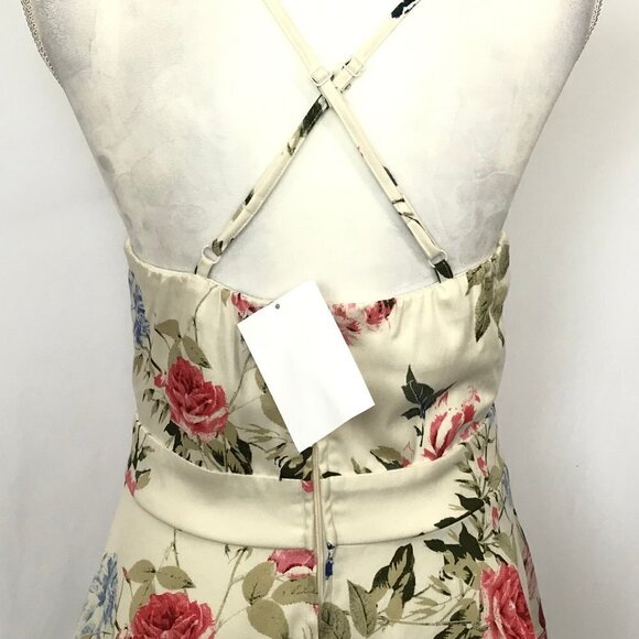 Speechless Cream Floral Dress - Picture 11 of 15